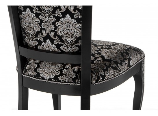 Стул Клето патина серебро / черный в Каменске-Уральском