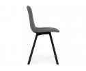 Стул на металлокаркасе Агот темно-серый / черный каркас в Каменске-Уральском