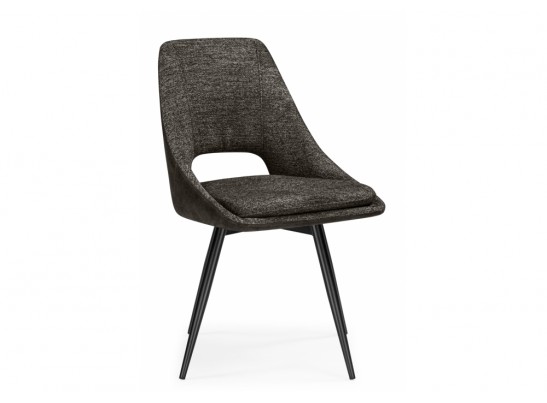 Стул на металлокаркасе Avianus вращающийся коричневый / черный в Каменске-Уральском