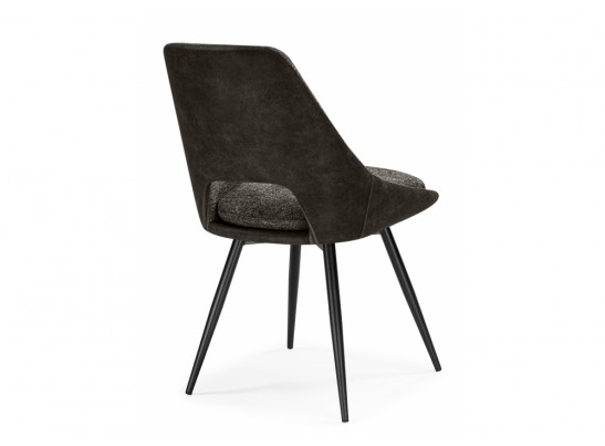 Стул на металлокаркасе Avianus вращающийся коричневый / черный в Каменске-Уральском