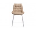 Стул на металлокаркасе Челси бежевый / белый в Каменске-Уральском