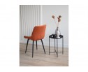 Стул на металлокаркасе Челси К терракотовый (zd 432) / черный в Каменске-Уральском