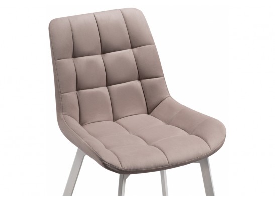 Стул на металлокаркасе Челси латте / белый в Каменске-Уральском