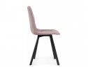 Стул на металлокаркасе Чилли розовый / черный каркас в Каменске-Уральском