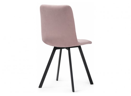 Стул на металлокаркасе Чилли розовый / черный каркас в Каменске-Уральском