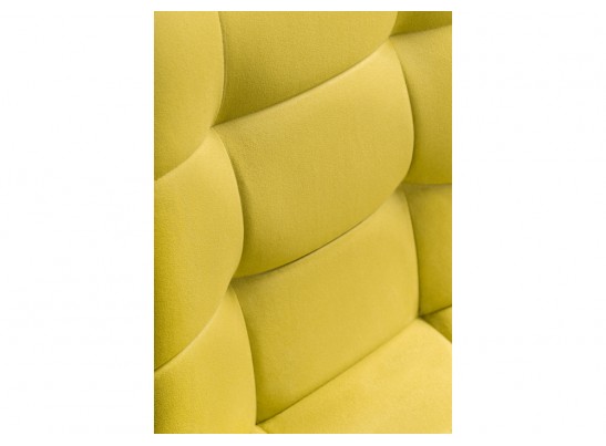 Стул на металлокаркасе Чилли горчичный / черный в Каменске-Уральском