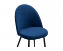 Стул на металлокаркасе Дагрун темно-синий / черный в Каменске-Уральском
