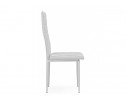Стул на металлокаркасе DC2-001 искусственная кожа белый / белый в Каменске-Уральском