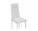 Стул на металлокаркасе DC2-001 искусственная кожа белый / белый в Каменске-Уральском