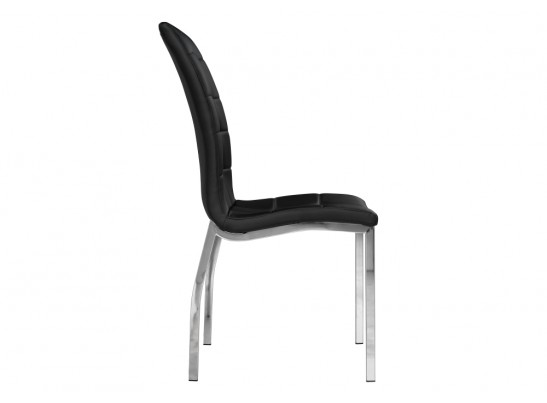 Стул на металлокаркасе DC2-092-2 черный в Каменске-Уральском