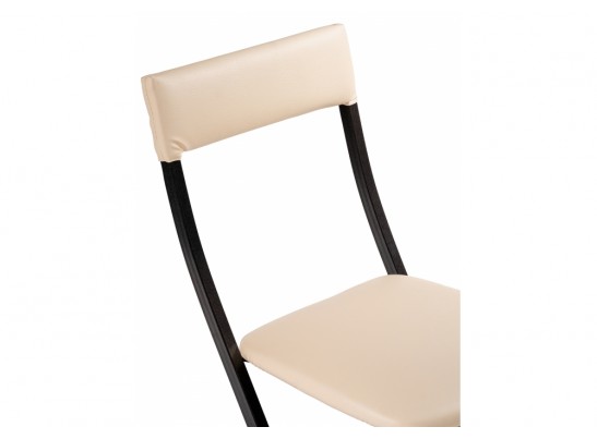 Стул на металлокаркасе Elevis ваниль крап / темный мусс в Каменске-Уральском