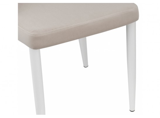 Стул на металлокаркасе Kora white / beige в Каменске-Уральском