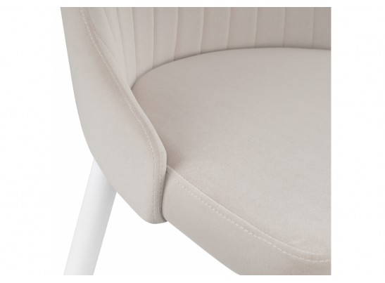Стул на металлокаркасе Kora white / beige в Каменске-Уральском