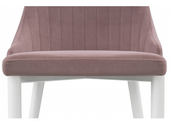 Стул на металлокаркасе Kora white / light purple в Каменске-Уральском