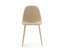 Стул на металлокаркасе Lilu 1 beige / gold в Каменске-Уральском
