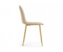 Стул на металлокаркасе Lilu 1 beige / gold в Каменске-Уральском