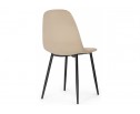 Стул на металлокаркасе Lilu dark beige / black в Каменске-Уральском
