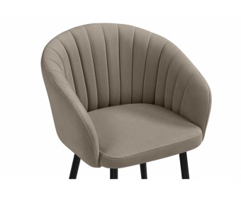 Стул на металлокаркасе Моншау marseille 13 / черный