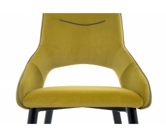 Стул на металлокаркасе Ordal khaki / black