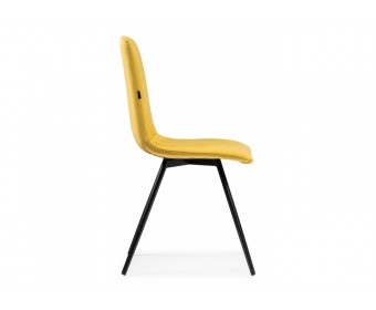 Стул на металлокаркасе Персея velutto 28 / черный