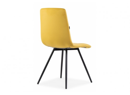 Стул на металлокаркасе Персея velutto 28 / черный в Каменске-Уральском