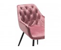 Стул на металлокаркасе Remo dark pink в Каменске-Уральском