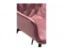 Стул на металлокаркасе Remo dark pink в Каменске-Уральском