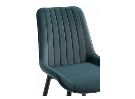 Стул на металлокаркасе Seda 1 green / black / gold в Каменске-Уральском