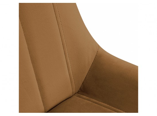 Стул на металлокаркасе SHT-ST37/S38 горчичный / черный муар в Каменске-Уральском