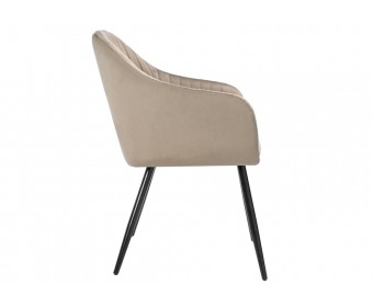 Стул на металлокаркасе Slam champagne