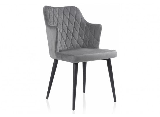 Стул на металлокаркасе Velen light gray в Каменске-Уральском