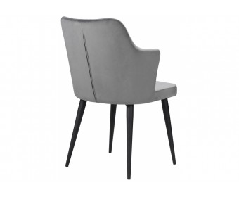 Стул на металлокаркасе Velen light gray