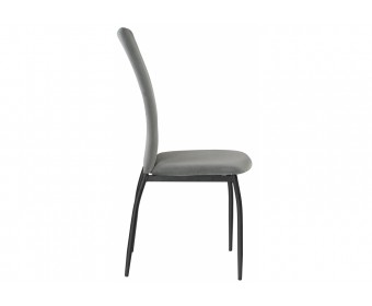Стул Tod gray fabric / black