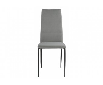 Стул Tod gray fabric / black