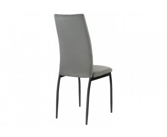 Стул Tod gray fabric / black