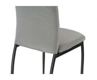 Стул Tod gray fabric / black