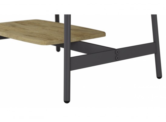 Журнальный стол Калифорния Юкон Графит/дуб сонома в Каменске-Уральском