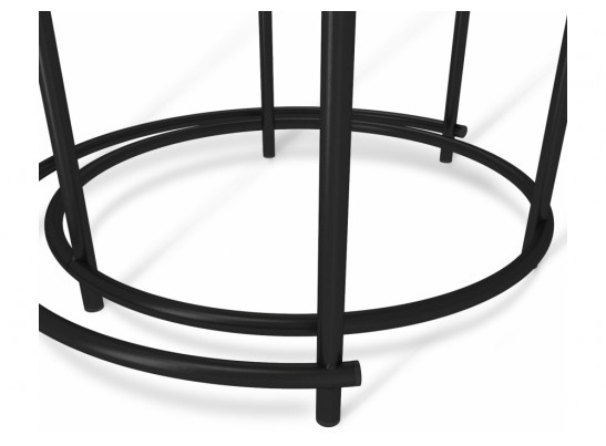 Журнальный столик SHT-CT7 дуб беленый / черный муар в Каменске-Уральском