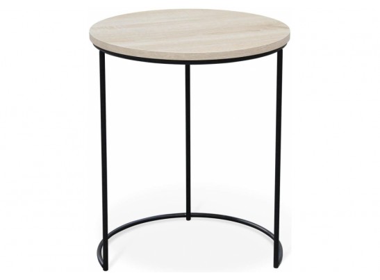 Журнальный столик SHT-CT7 дуб беленый / черный муар в Каменске-Уральском