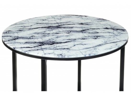 Журнальный столик Волопас 48х60 белый мрамор в Каменске-Уральском