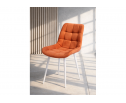 Стул на металлокаркасе Челси 360 К терракотовый (zd 432) / белый в Каменске-Уральском