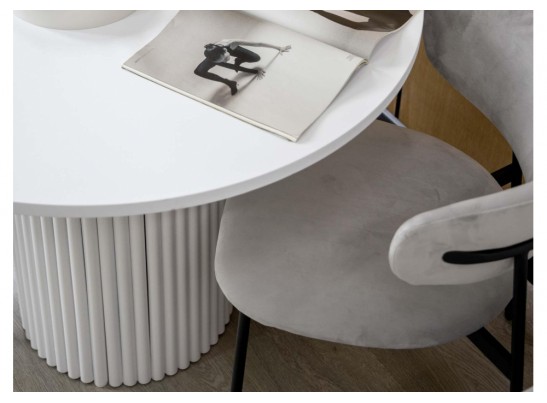 Стол Барел 110 белый / белый в Каменске-Уральском