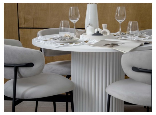 Стол Барел 110 белый / белый в Каменске-Уральском