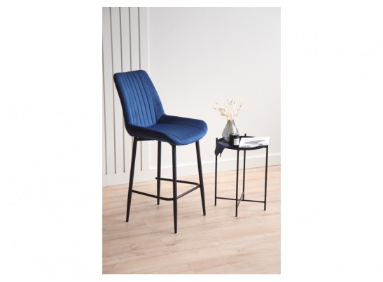 Полубарный стул Седа 360 синий (zd 798) / черный в Каменске-Уральском
