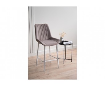 Полубарный стул Седа 360 латте (zd 290) / белый