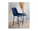 Полубарный стул Челси синий (zd 798) / черный в Каменске-Уральском