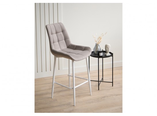 Полубарный стул Челси 360 латте (zd 290) / белый в Каменске-Уральском