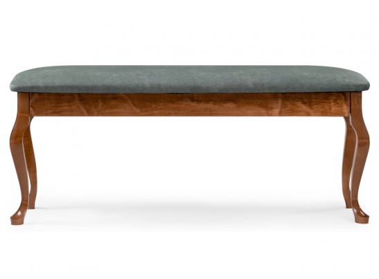 Банкетка Хиль орех / зеленая в Каменске-Уральском