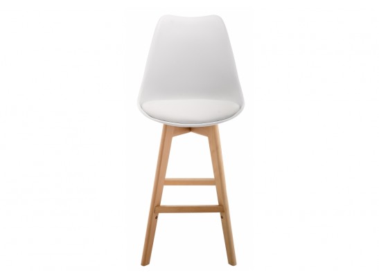 Барный стул Burbon белый в Каменске-Уральском