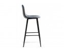 Барный стул Capri dark gray / black в Каменске-Уральском